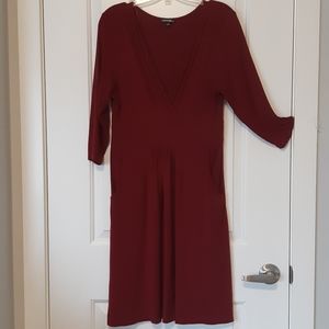 Faux wrap dress